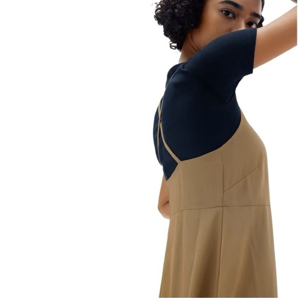 Everlane Women’s Japanese GoWeave Cross-back Slip Dress Size 0 - Picture 2 of 13